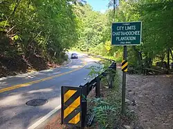 City Limits sign (1961-1995)