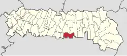Location in Ialomița County