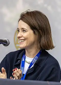 Claire Foy at the 2025 Telluride Film Festival