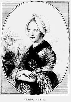 Portrait of Clara Reeve, c. 1770