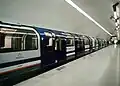 Class 482 in Network SouthEast livery at Bank station