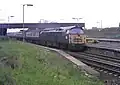 Western Sultan in rail blue livery