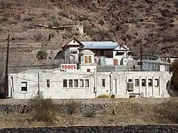 Rear view of the Clifton Hot Springs & Spa – 1929