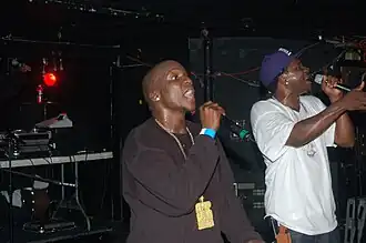 Clipse performing at The Middle East in February 2007