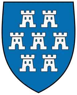Alternative historical coat of arms of the Transylvanian Saxons