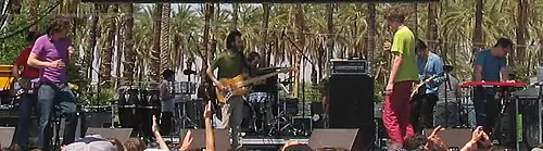 !!! performing at Coachella