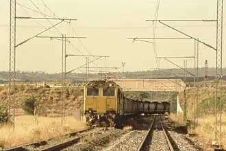 Coal train, near Kinrola railway station, circa 1999