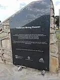 Memorial Plaque by the Mine Health and Safety