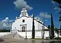 Church San Blas de Illescas (1661) exterior in Coamo