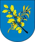 Coat of arms of Dzyarzhynsk