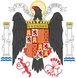 State coat of arms of Francoist Spain 1939–1945