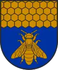 Coat of arms of the town of Viļāni, Latvia
