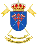 Coat of Arms of the former 1st Cavalry Brigade "Jarama" (BRICAB-I)