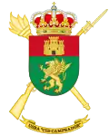 Coat of Arms of the Base Services Unit "Cid Campeador" (USBA)
