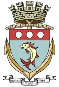 Coat of arms of Haiphong City 1888–1954[6][7][8][9]