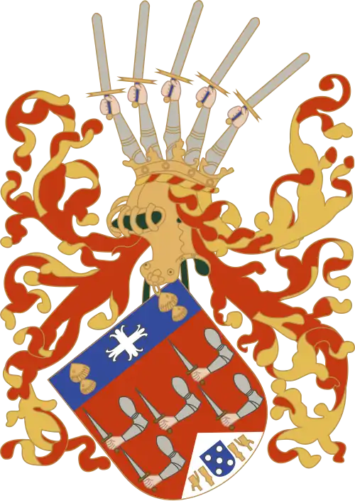 Coat of arms of Afonso I (c. 1528–1541) of Kongo