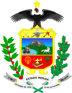 Coat of arms of Mérida, since 1905