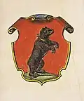 Coat of arms of Samogitia in the 18th century