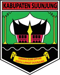 Coat of arms of Sijunjung Regency