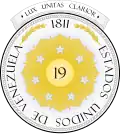 Coat of arms of American Confederation of Venezuela