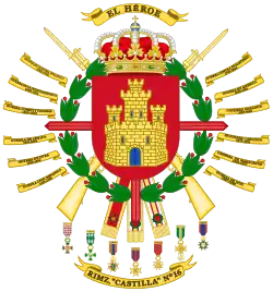 Coat of Arms of the former 16th Mechanized Infantry Regiment "Castilla"(RIMZ-16)