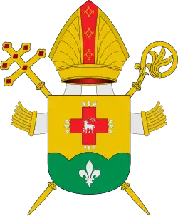 Coat of arms of the Archdiocese of Juiz de Fora