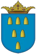 Coat of arms of the Captaincy of Paraíba[1]