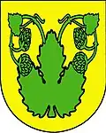 Coat of arms of Velká Chmelištná