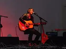 Griffin performing in 2008
