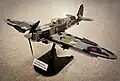 Cobi model of an RAF Supermarine Spitfire