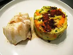 Stoemp with cod