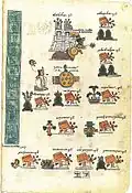 Folio 10 recto Conquests of Axayacatl