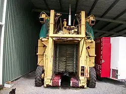 Coffee bean harvester, Mareeba