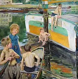 Bargemen's Children, 1898