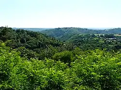 The Coiroux gorge
