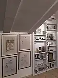 Joca Vujić's collection in the Association "Adligat"; on the left side of the charter on awarded orders to Joca Vujić, with the seal of his archive.