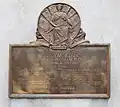 World War I memorial plaque, College Park, Georgia (1921)
