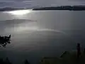 The view toward Victoria, British Columbia from Collinson Point
