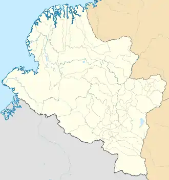 Aponte Indigenous Reserve is located in Nariño Department