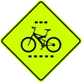 SP-59A Cyclists crossing