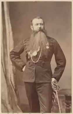 Photograph of Col. Mowbray Thomson from Afghanistan Album