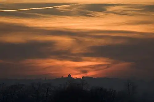 Image 31A sunset near Horton Heath, Hampshire (from Portal:Hampshire/Selected pictures)