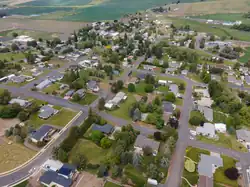 Aerial view of Colton in 2023