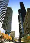 Beneath Columbia Center