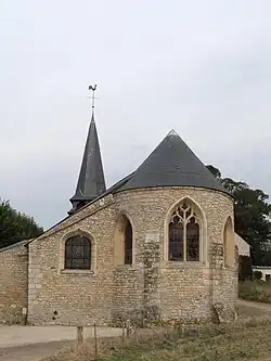 The Saint-Symphorien church.