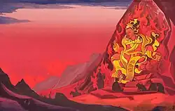 Nicholas Roerich.Command of Rigden Djapo. 1924.[114]