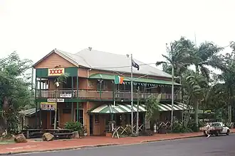 Commercial Hotel on Queen street, Cordalba