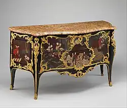 Bernard II van Risamburgh, Commode, c. 1740–45.
