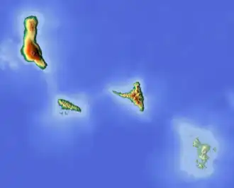 Moroni is located in Comoros