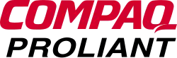 Wordmark logo for ProLiant when it was still owned by Compaq